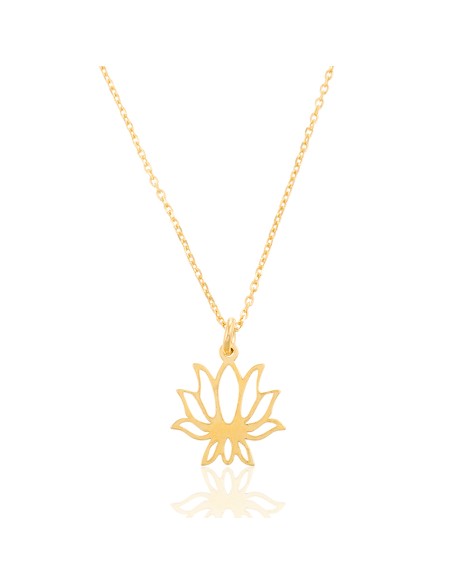 Collar Plata - Flor de Loto