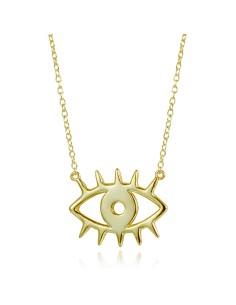 Collar Plata - Ojo 18 * 13 mm 2