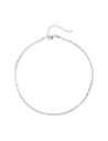 Collar Plata - Choker Eslabon