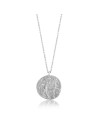 Collar Plata - Coin 18mm