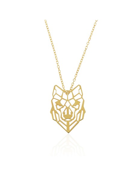 Collar Plata - Tigre Origami