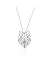 Collar Plata - Tigre Origami