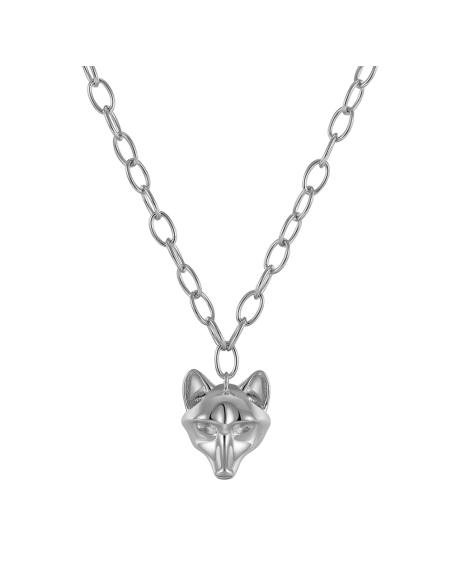 Collar Plata - Lobo
