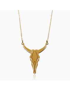 Collar Plata - Cabeza de Toro 2