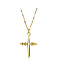 Collar Plata - Cruz 22*19mm 2