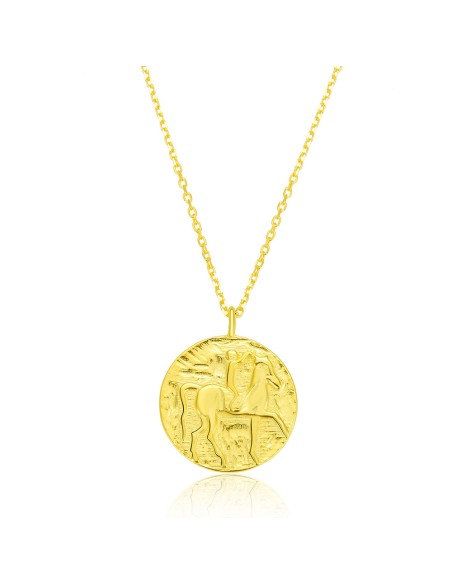 Collar Plata - Moneda