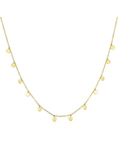 Collar Plata - 12 Chapas 3mm 2