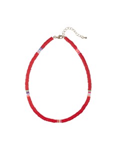 Collar- Madera Rojo 2