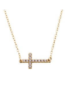 Collar Circonita- Cruz 2