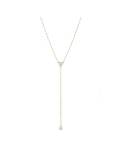 Collar- 2 Circonitas Largo 2