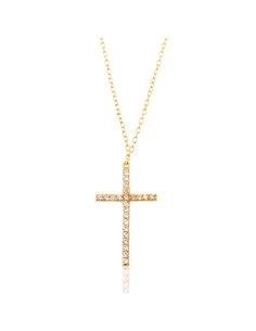 Collar Circonita-Cruz 2