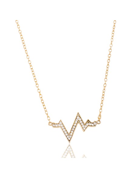 Collar Circonita - Ondas