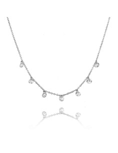 Collar Circonita - 7 CZ - 40+5cm 2