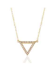 Collar Circonita - Triangulo - 38+3cm 2