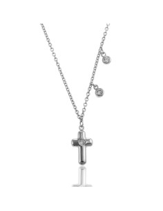Collar Circonita - Cruz - 40+3cm 2