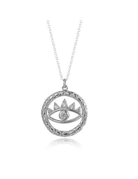 Collar - Ojo con CZ - 43+5cm Collar - Ojo con CZ - 43+5cm