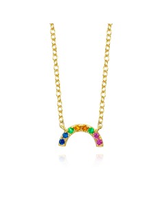 Collar Multicolor Circonitas - Semi Aro - 40+5cm 2
