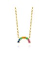 Collar Multicolor Circonitas - Semi Aro - 40+5cm