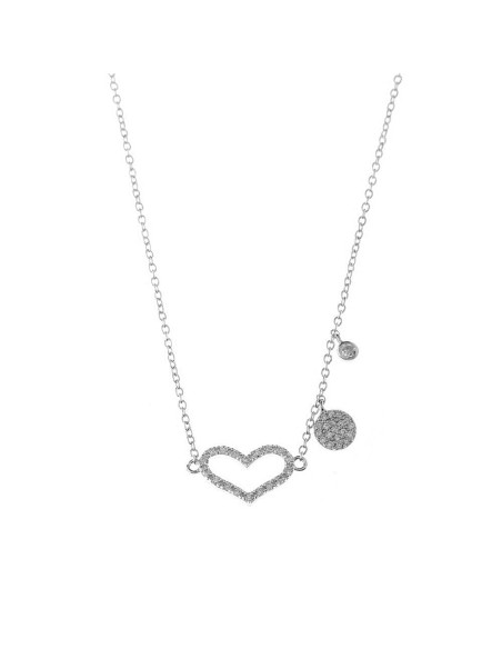 Collar Circonita - Corazon CZ - 38+2+2cm Collar Circonita - Corazon CZ - 38+2+2cm