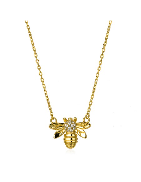 Collar Abeja CZ - 42+2+2cm Collar Abeja CZ - 42+2+2cm