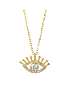 Collar Ojo - CZ 4mm - 40+5cm 2