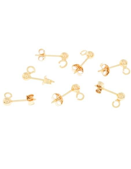 Dormilona Bola - 4mm - 10 pares