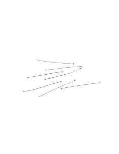 Aguja Pendientes - Terminacion Bola - 38mm - 50u 2