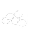 Gancho Pendientes - 25mm - 5 Pares