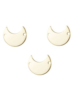 Entrepieza - Luna 12*10mm 2