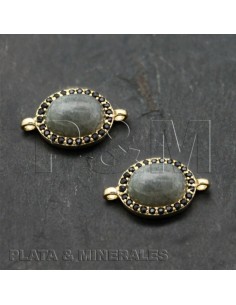 Mineral Entrepieza Ovalo - 15*10mm 2