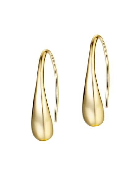 Pendientes Gota - 22 mm - Bañado Oro y Plata Rodiada Pendientes Gota - 22 mm - Bañado Oro y Plata Rodiada