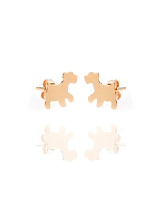 Pendientes Plata - Perro - 10*12 mm 2