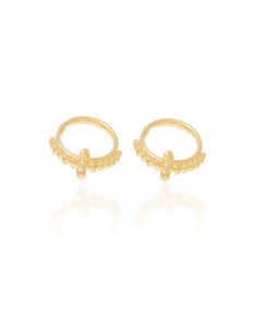 Pendientes Bolas Aro - 14 mm 2