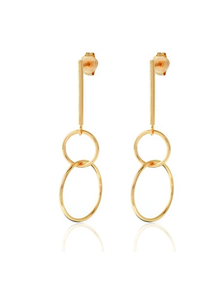 Pendientes Circulo Palo - 42 mm Pendientes Circulo Palo - 42 mm