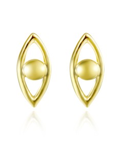 Pendientes Ojo - 4 mm 2