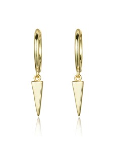 Pendientes Hoop Triangle - 22 mm 2