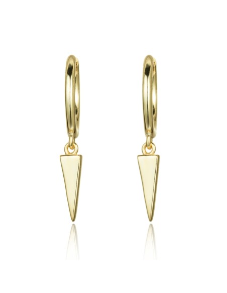 Pendientes Hoop Triangle - 22 mm Pendientes Hoop Triangle - 22 mm