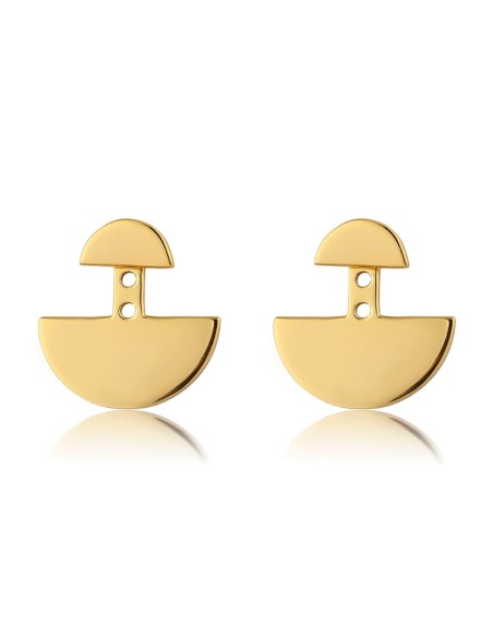 Pendientes Earjacket Semi Circulo - 14 mm