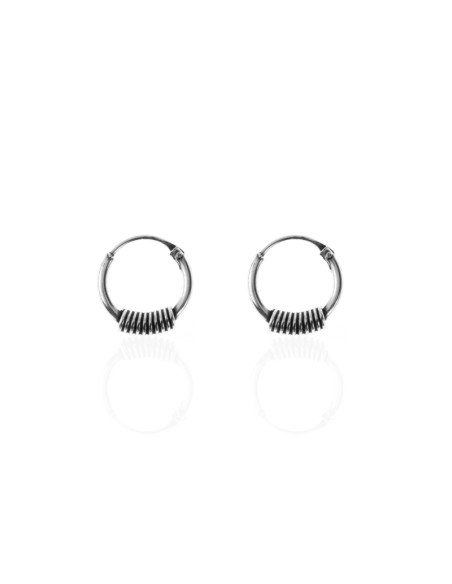 Pendientes Bali Circulos - 10 mm - 5 Pairs