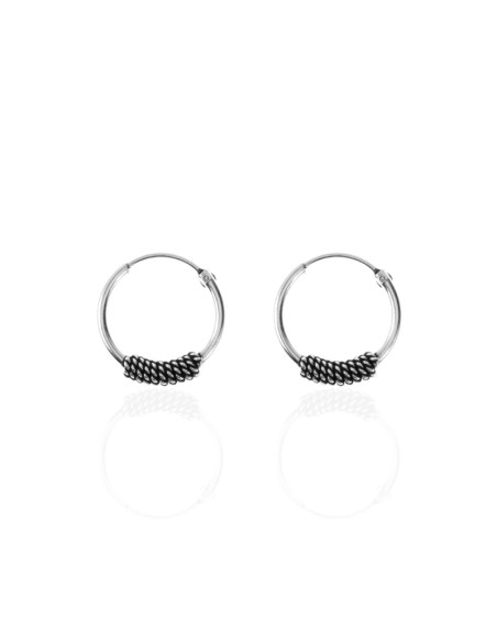 Pendientes Bali - 12 mm - 5 Pairs