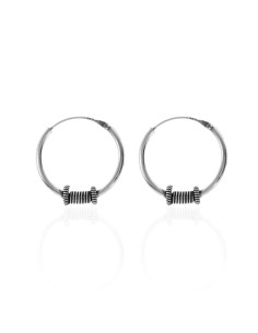 Pendientes Bali Muelle - 20 mm - 5 Pairs 2