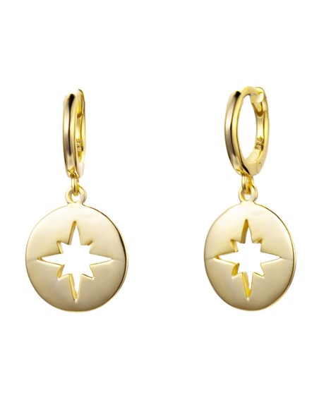 Pendiente - Rosa de los Viento - 23mm