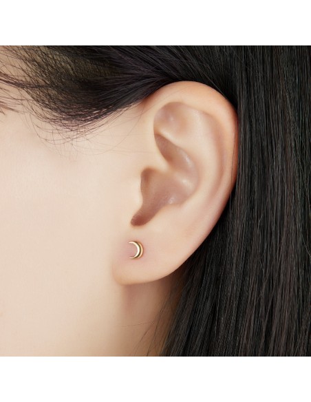 Pendiente Luna - 4*5mm