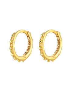 Pendiente Aro Bolitas - 10mm 2