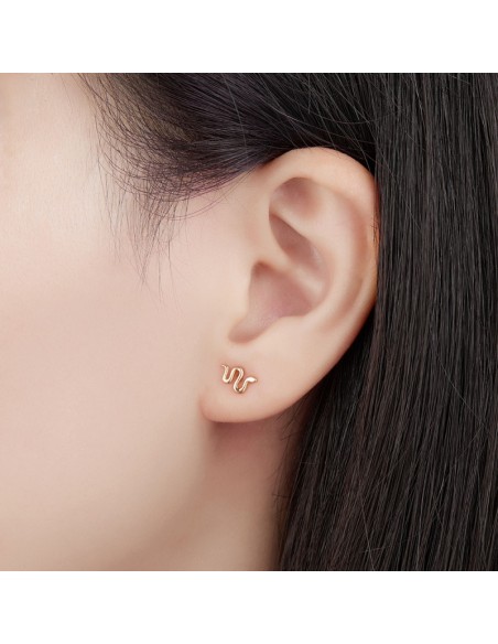 Pendiente Serpiente - 7*4mm