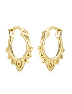 Pendiente Aro Filigrana - 14.5mm 2