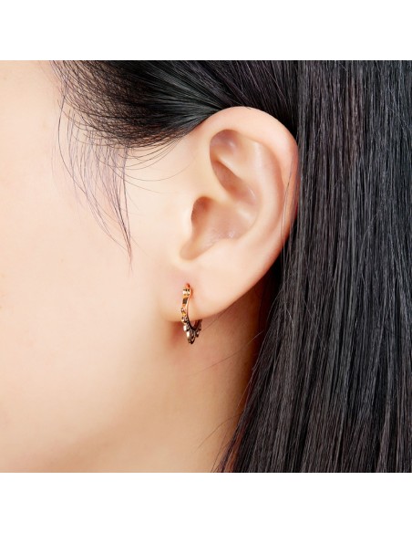 Pendiente Aro Filigrana - 14.5mm