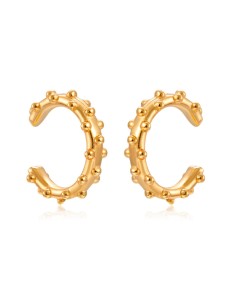Pendiente Earcuff Bolitas - 12mm 2