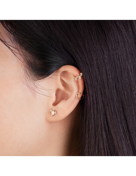 Pendiente Tortuga - 7*8mm