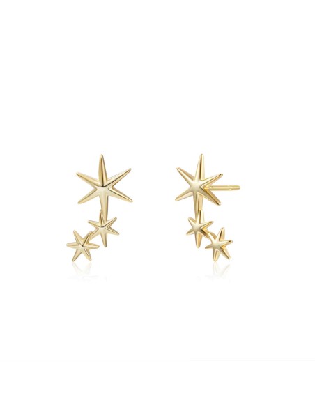 Pendientes 3 Estrellas 10 * 16.5 mm Pendientes 3 Estrellas 10 * 16.5 mm